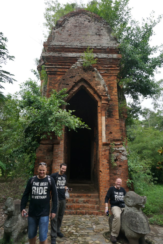 champa temple in central Vietnam