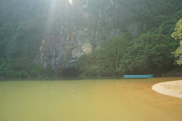 Cave entrance.